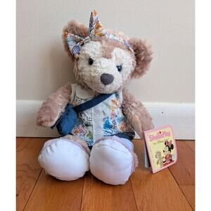 Disney Parks WDW 2018 Shellie May W/ Purse Bear Plush 13" Retired tourist NEW